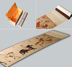 仙桃馆藏书画复制博物馆书画复制服务